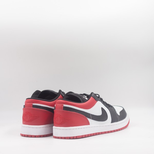 NIKE AIR JORDAN 1 LOW RED/BLACK/WHITE