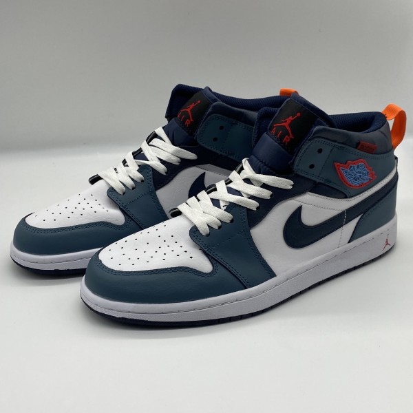 NIKE AIR JORDAN 1 HIGH BLUE/WHITE/RED