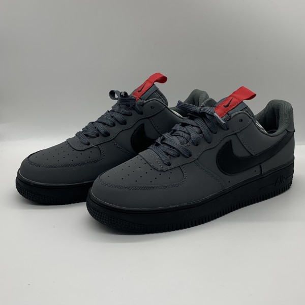 NIKE AIR FORCE 1 GREY/BLACK/RED