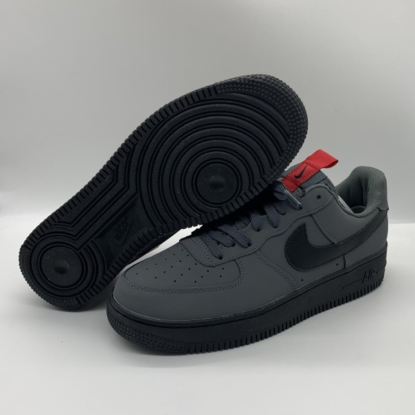 NIKE AIR FORCE 1 GREY/BLACK/RED