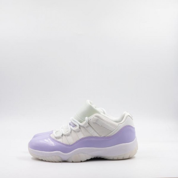 AIR JORDAN 11 LOW WHITE/PURPLE