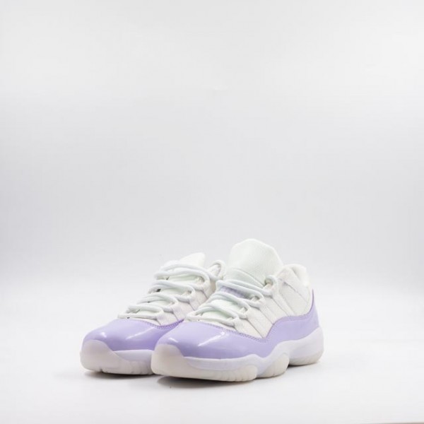 AIR JORDAN 11 LOW WHITE/PURPLE