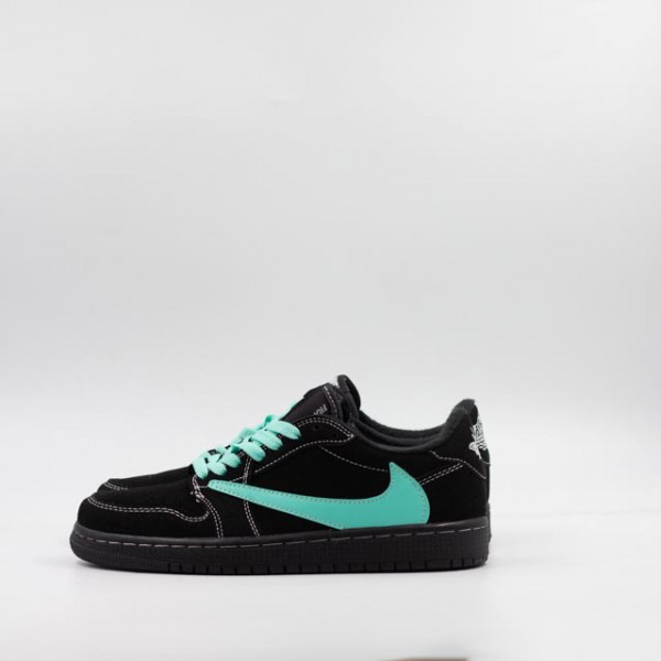 NIKE AIR JORDAN 1 LOW  CACTUS BLACK PHANTOM TIFFAN...