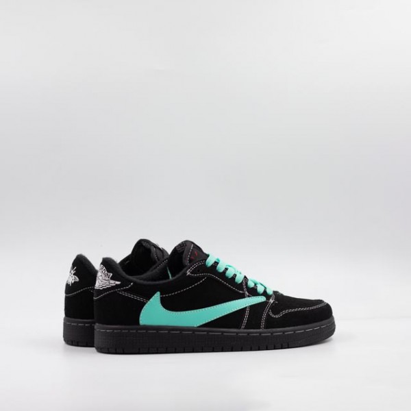 NIKE AIR JORDAN 1 LOW CACTUS BLACK PHANTOM TIFFANY