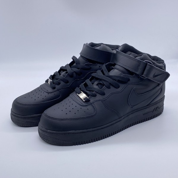 NIKE AIR FORCE 1 MID BLACK
