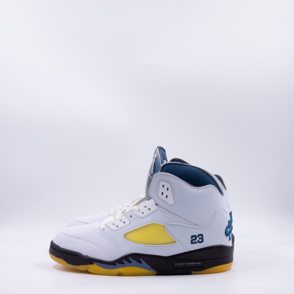 AIR JORDAN 5 MID BEIGE/YELLOW