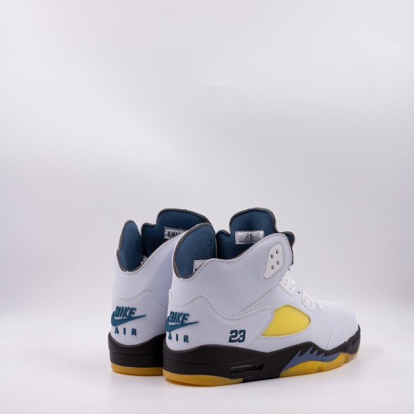 AIR JORDAN 5 MID BEIGE/YELLOW