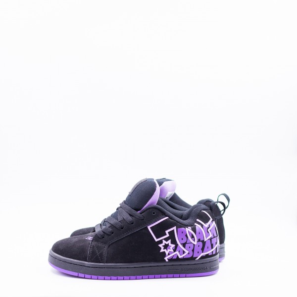 DC SHOE BLACK/PURPLE