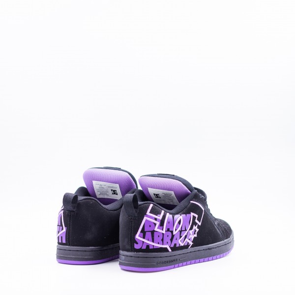 DC SHOE BLACK/PURPLE