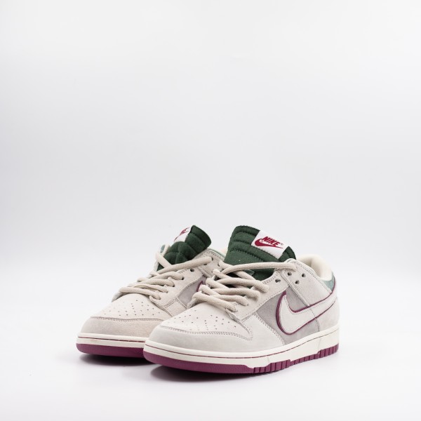 NIKE SB DUNK LOW GREY/BORDO