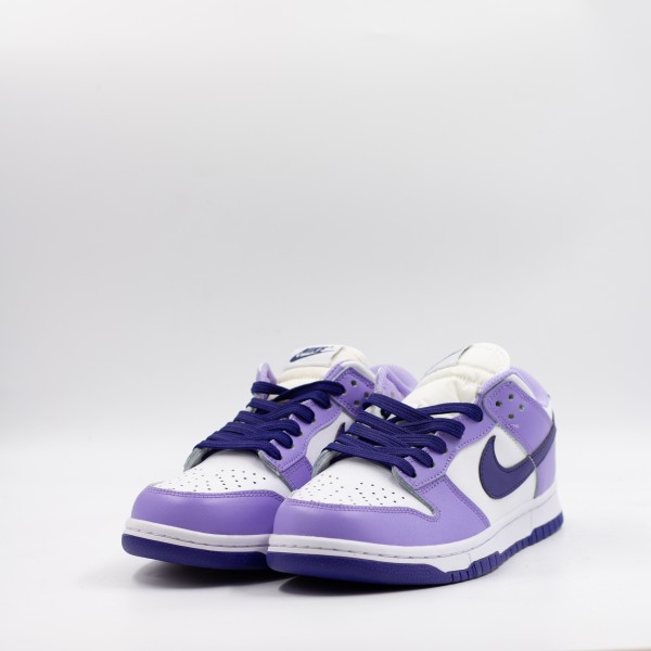 NIKE SB DUNK LOW PURPLE/WHITE NEW