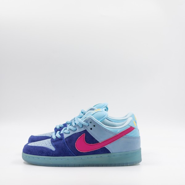 NIKE SB DUNK LOW BLUE/LIGHT BLUE/PINK SWOOSH