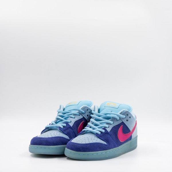 NIKE SB DUNK LOW BLUE/LIGHT BLUE/PINK SWOOSH