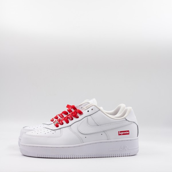 NIKE AIR FORCE 1 07 SUPREME WHITE