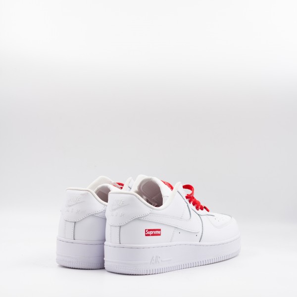 NIKE AIR FORCE 1 07 SUPREME WHITE