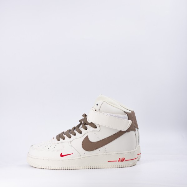 NIKE AIR FORCE 1 07 MID BEIGE/BROWN