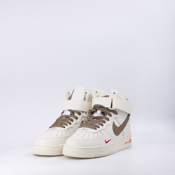 NIKE AIR FORCE 1 07 MID BEIGE/BROWN