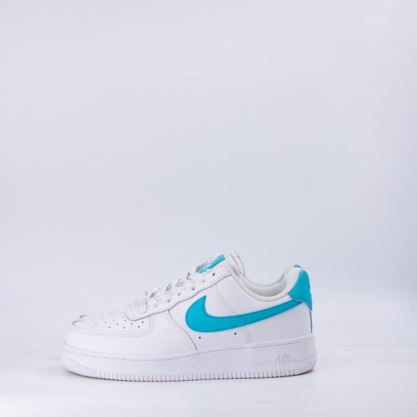 NIKE AIR FORCE 1 07 WHITE/ LIGHT BLUE