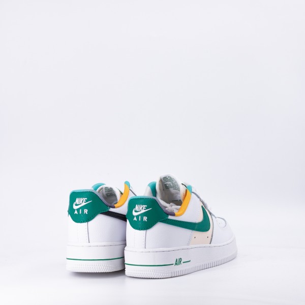 NIKE AIR FORCE 1 07 WHITE/GREEN/BEIGE