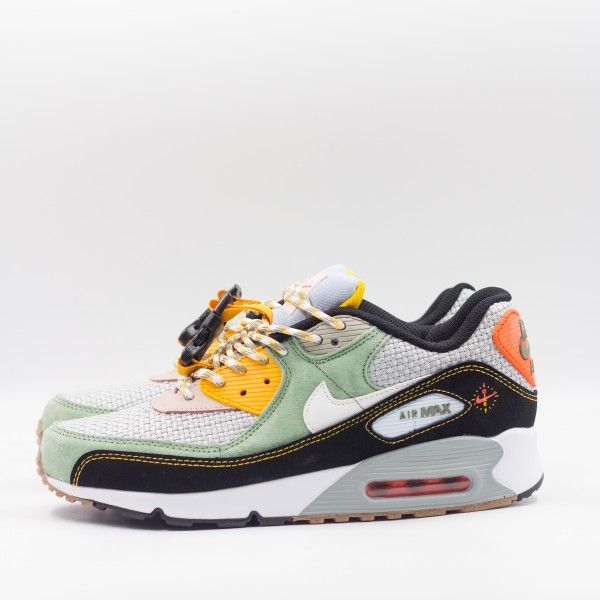 NIKE AIR MAX 90 GREY/GREEN/BLACK