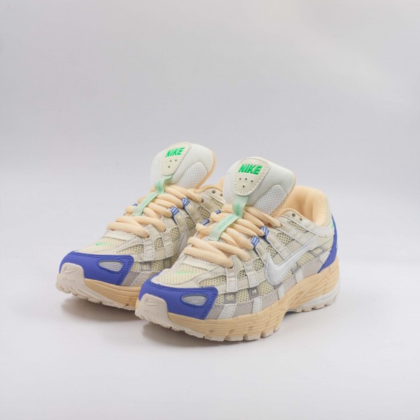 NIKE P6000 BEIGE/BLUE 2