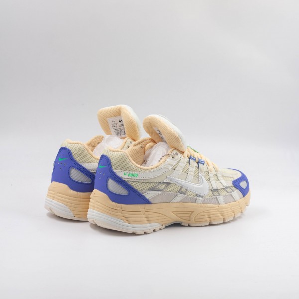 NIKE P6000 BEIGE/BLUE 2