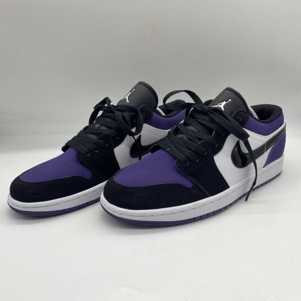 NIKE AIR JORDAN 1 LOW PURPLE/BLACK