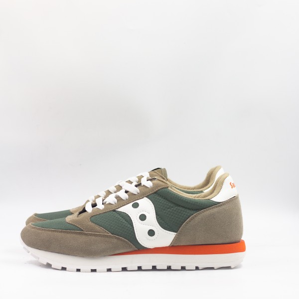 SAUCONY JAZZ KHAKI/ORANGE