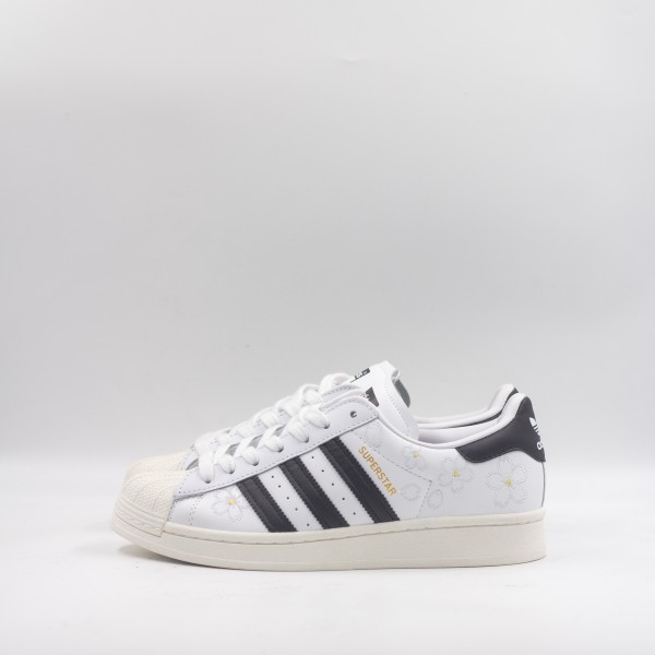 SUPERSTAR WHITE/BLACK/FLOWER