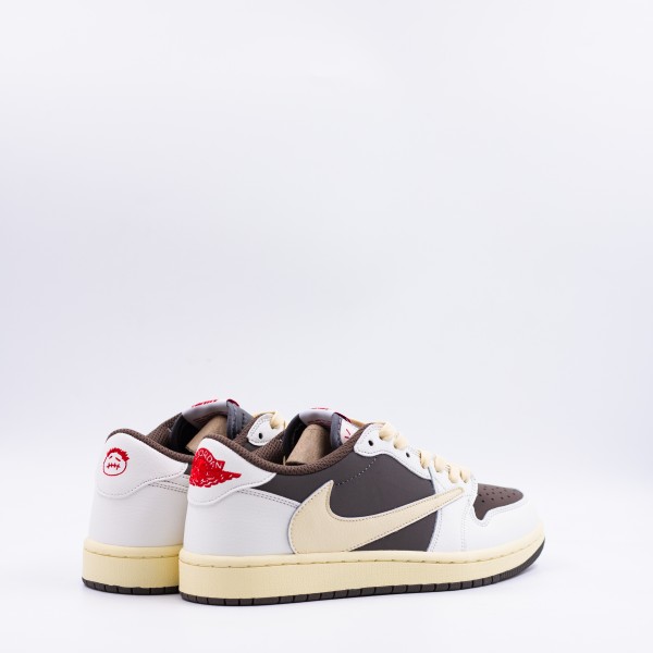 NIKE AIR JORDAN 1 LOW TRAVIS BEIGE/BROWN/WHITE