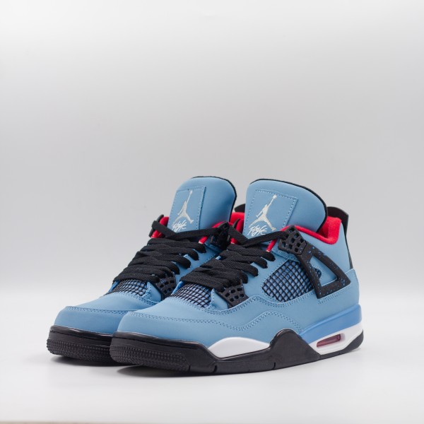 AIR JORDAN 4 RETRO BLUE/BLACK