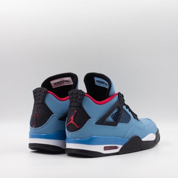 AIR JORDAN 4 RETRO BLUE/BLACK