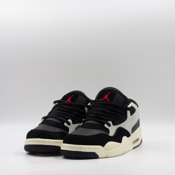 AIR JORDAN 4 LOW BLACK/BEIGE