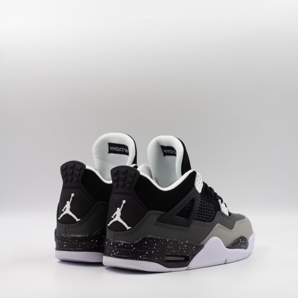 AIR JORDAN 4 RETRO GREY/BLACK